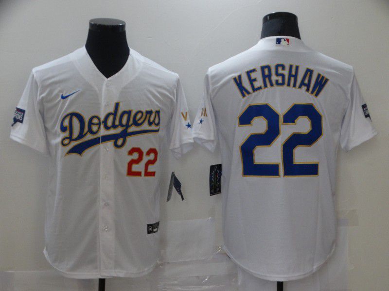 Custom Men Los Angeles Dodgers White Game 2021 Nike MLB Jersey
